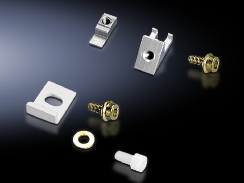 4134000 Rigid Angle Bracket, For Use With TS, SE Series Enclosure, IP69K, Screw Mount, Die Cast Zinc/Plastic