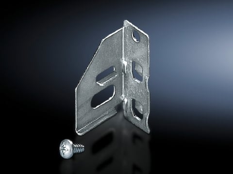 4181000 Angle Bracket, For Use With PS Enclosure, 1-Hole, Sheet Steel