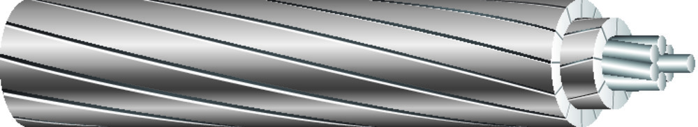 10129501 Pelican Type ACSR Distribution Cable, (1) 477 kcmil Bare Stranded Aluminum Conductor