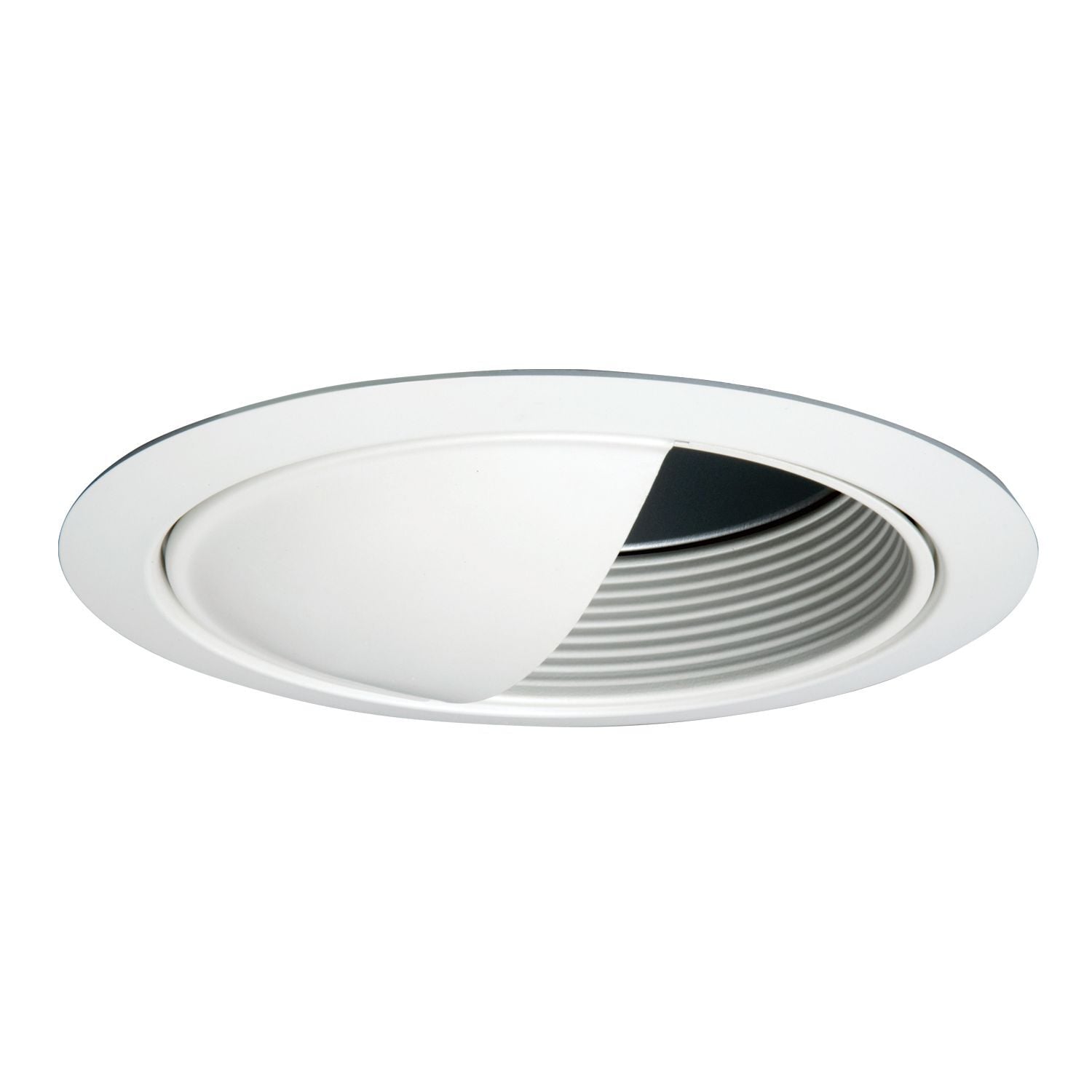 430W Halo H7 430 Wall Wash Circle Lighting Trim, 6 in ID x 7-1/4 in OD, LED Lamp, For Use With H7 Downlight Fixture, Aluminum