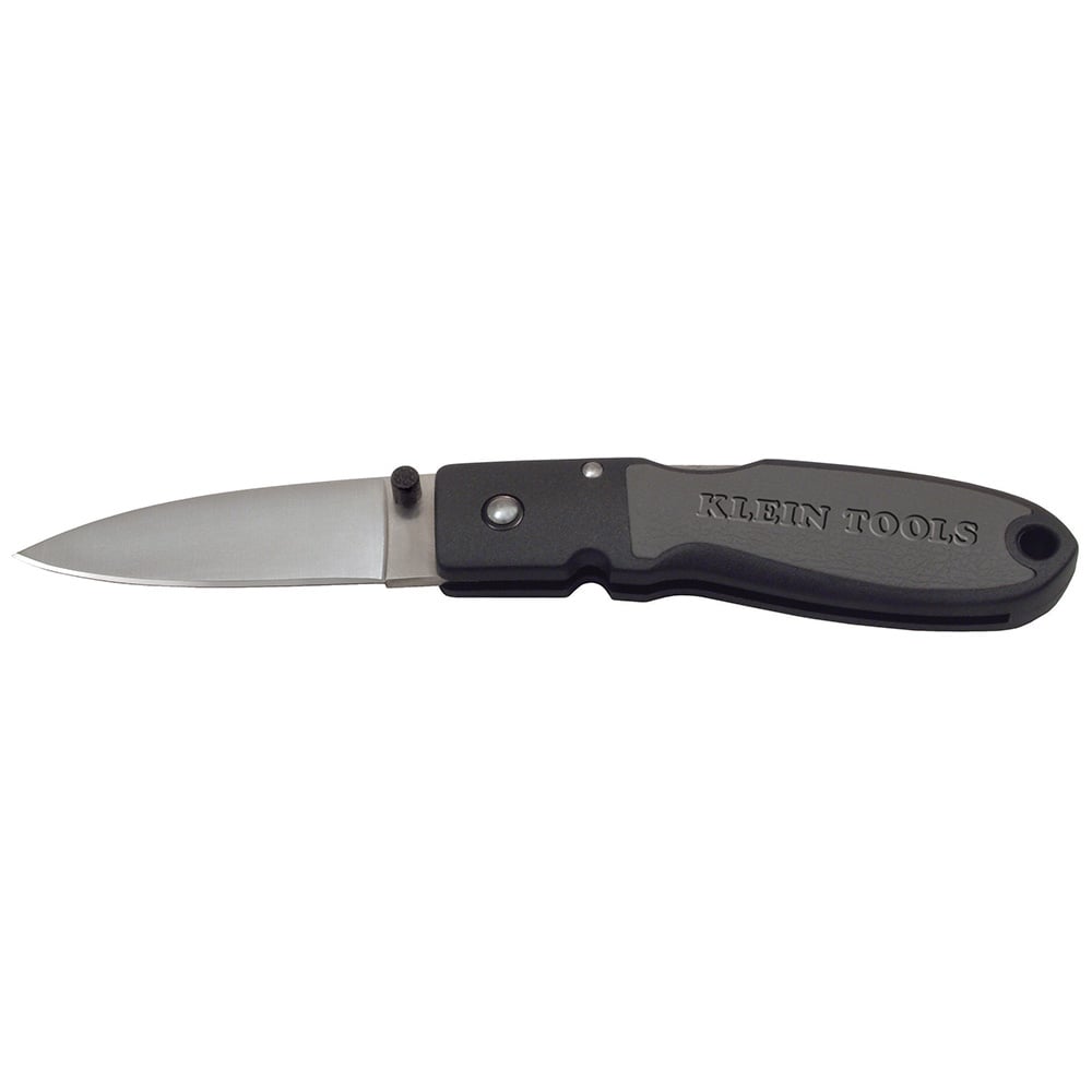 44003 1-Blade Compact Lightweight Pocket Knife, AUS8 Stainless Steel Drop Point Blade, 2-3/4 in L Blade, Lock Back Opening