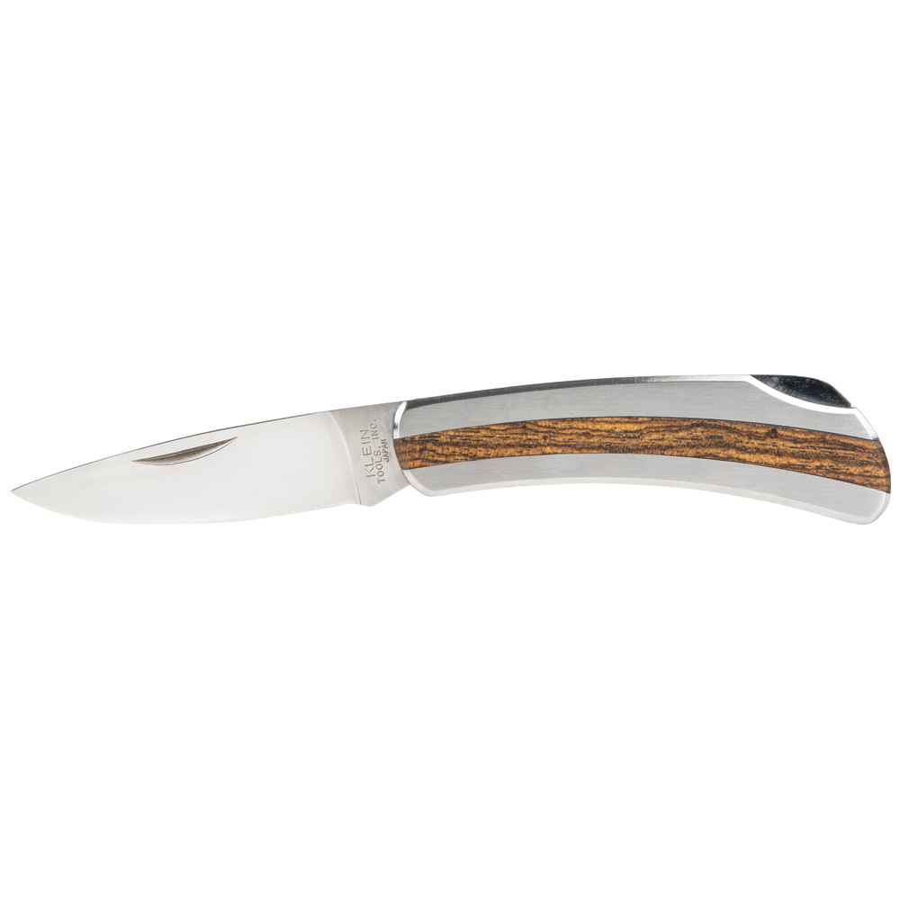 44034 1-Blade Compact Lightweight Pocket Knife, Stainless Steel Drop Point Blade, 3 in L Blade, Lock Back Opening