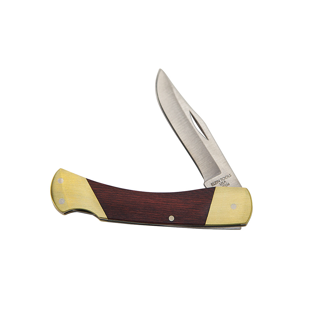 44036 1-Blade Sportsman Knife, Stainless Steel Drop Point Blade, 2-3/8 in L Blade, Lock Back Opening