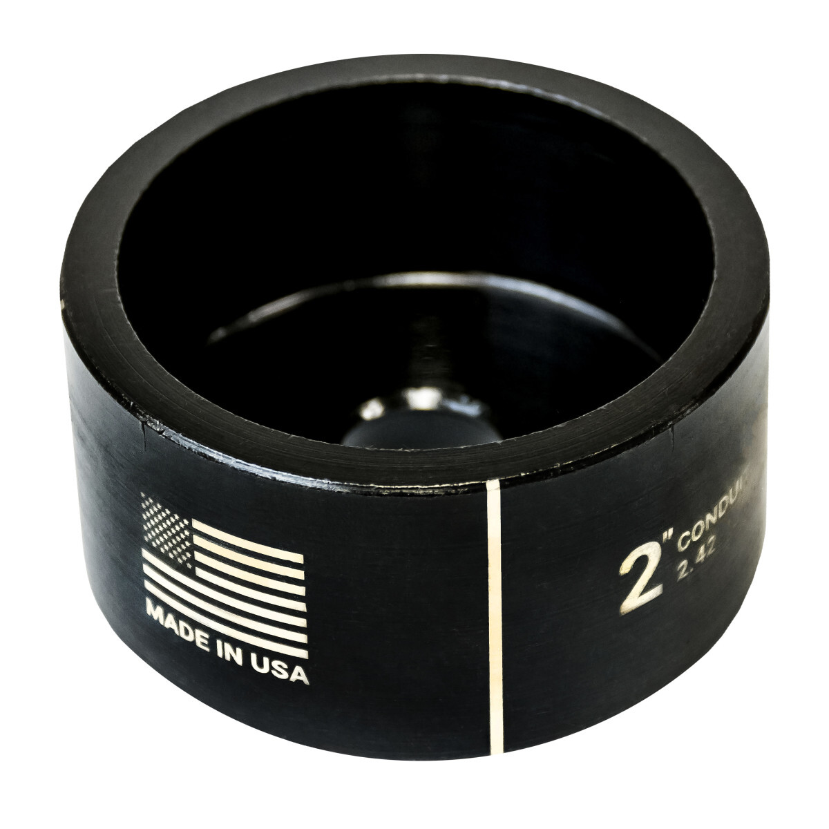 442AV Slug-Buster SC Round Replacement Conduit Die, Round Punch, 2 in Conduit/Pipe, Mild Steel, 10 ga