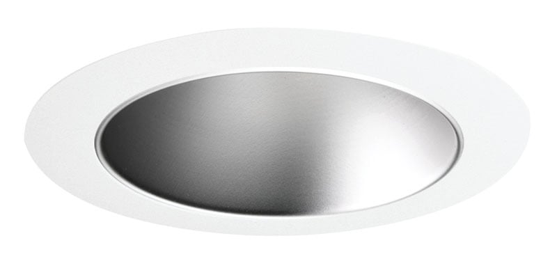 447 HZWH Adjustable Low Voltage Cone Trim, 5 in OD, Halogen Lamp, For Use With IC44N, IC44W, TC44, TC44V, TC44S, TC44R, TC47, TC47V, APT44 Series Housing