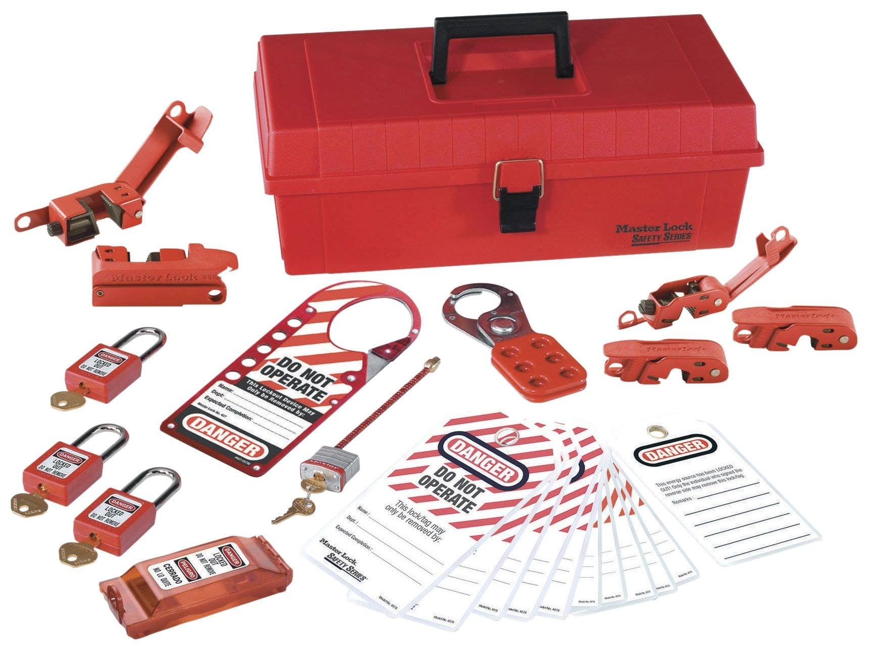 44-979 Jobsite Lockout/Tagout Kit, 25 Pieces
