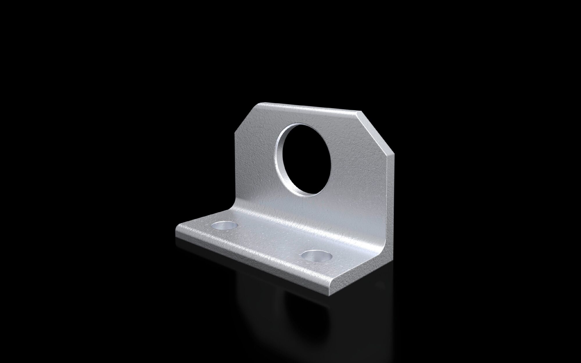 4540000 Combination Angle, For Use With Enclosure, 2-Hole, Sheet Steel