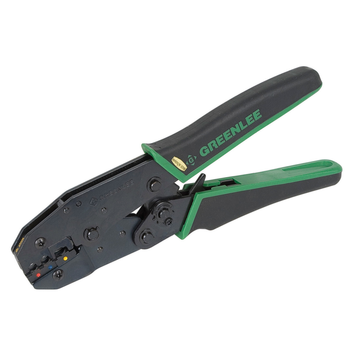 45500G Interchangeable Ratchet Crimping Tool, 22 to 10 AWG Cable/Wire