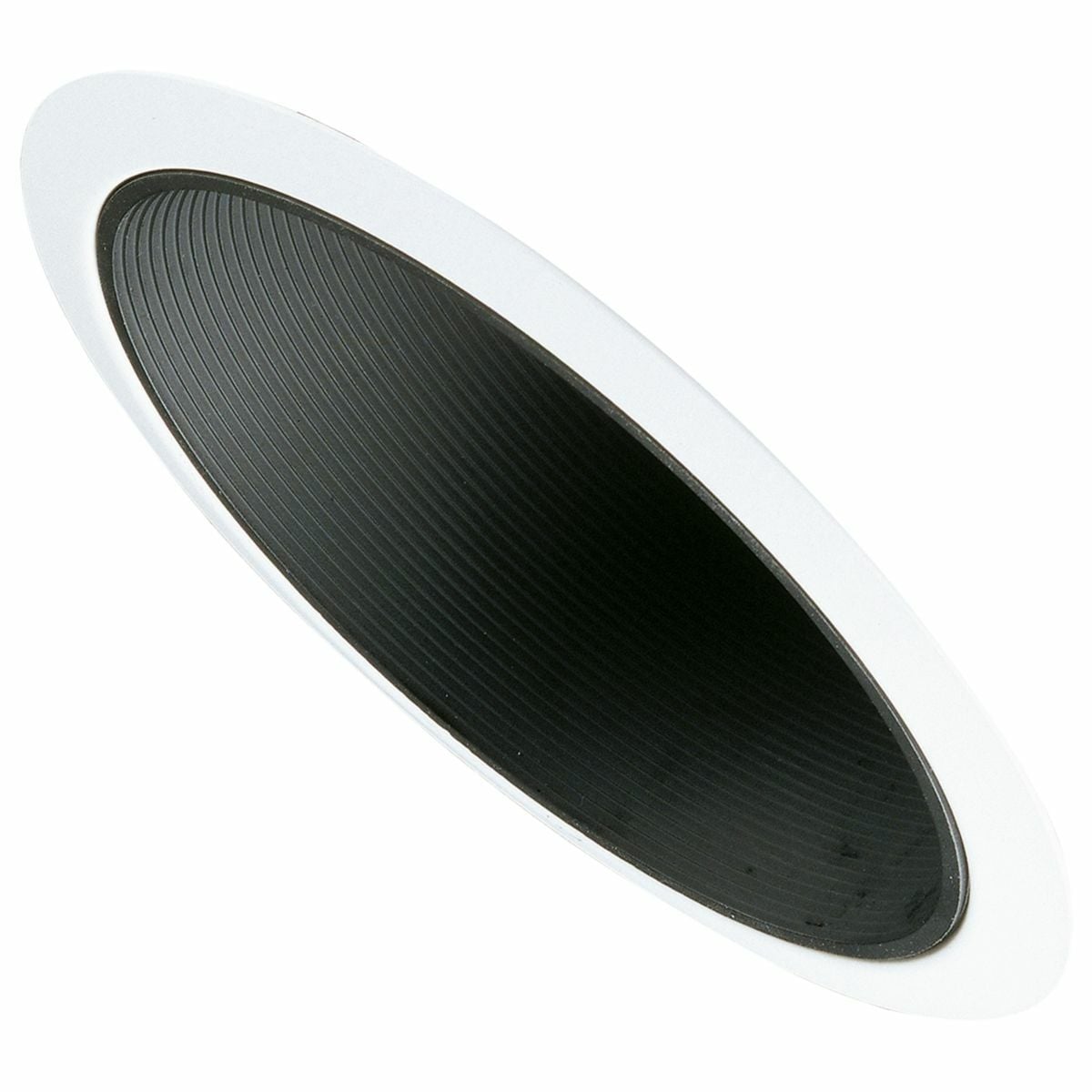 456P Halo Full Reflector Circle Lighting Trim, 6 in ID x 7-1/4 in OD, LED Lamp, For Use With H645, HL6 LED and H47 Housing, Metal