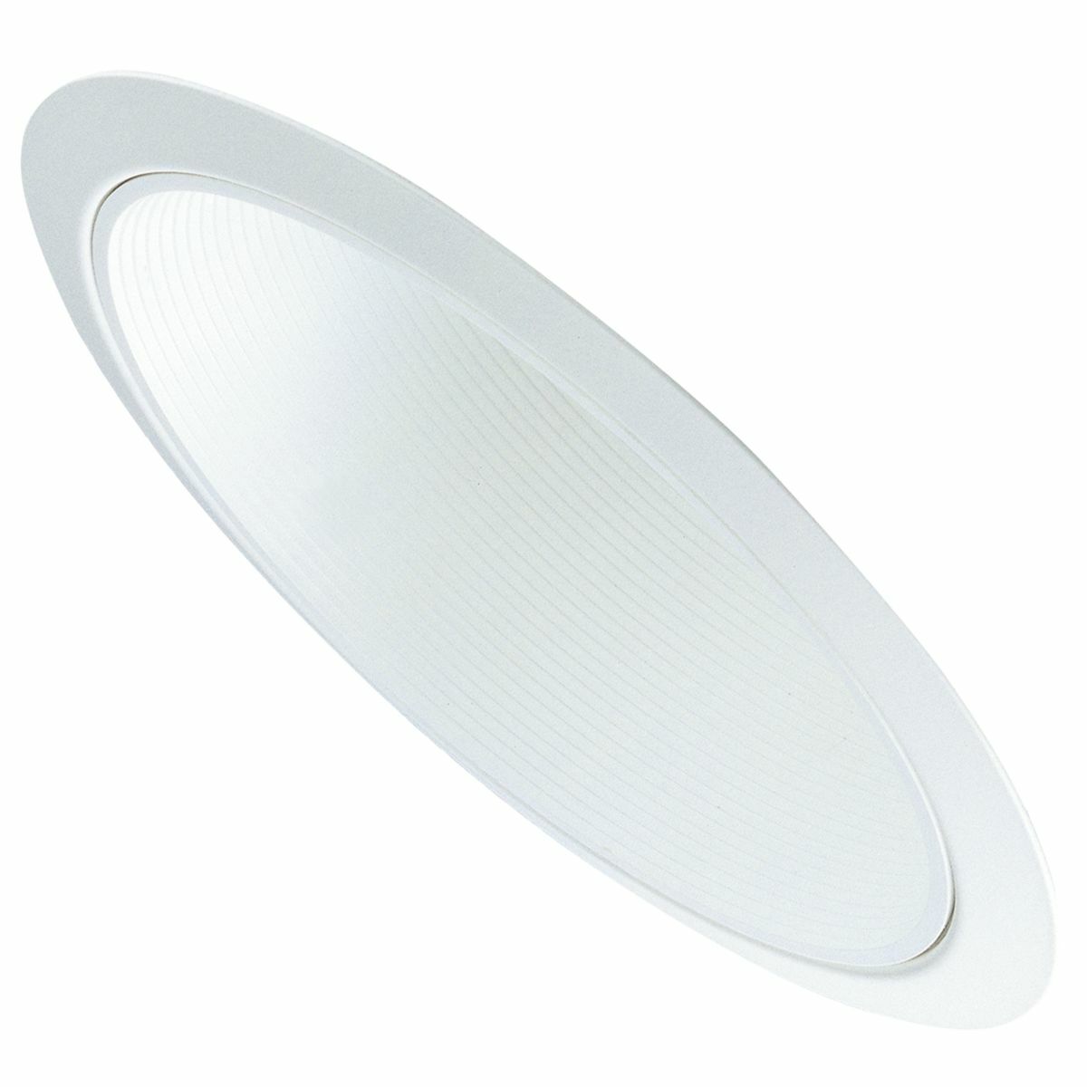 456W Halo 456 Full Reflector Circle Lighting Trim, 6 in Dia Inside x 7-1/4 in Dia Outside, LED Lamp, For Use With H645, HL6 LED and H47 Housing, Metal