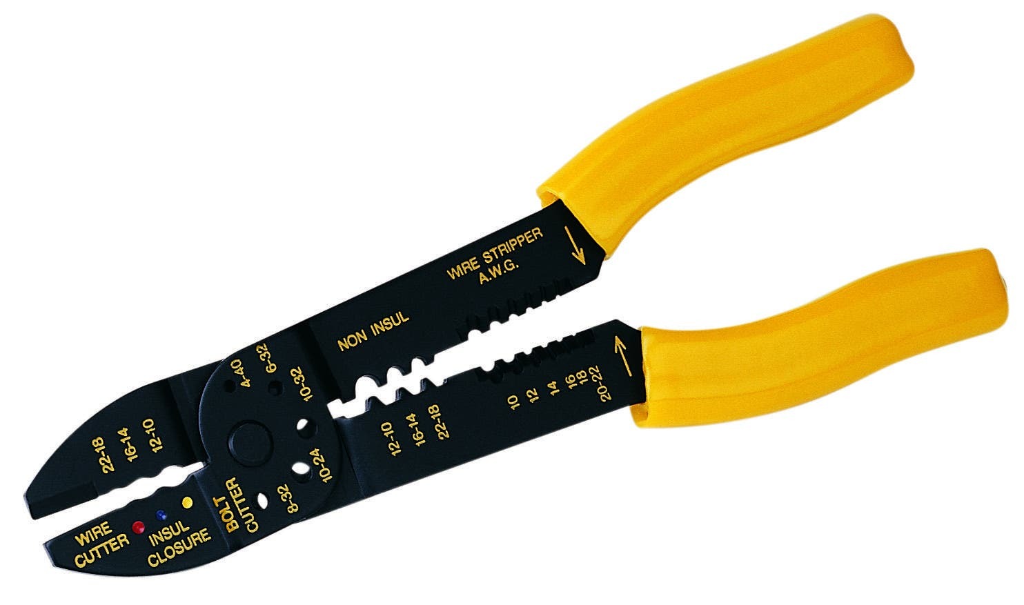 45-778 Multi-Crimp/Strip Tool, 22 to 10 AWG
