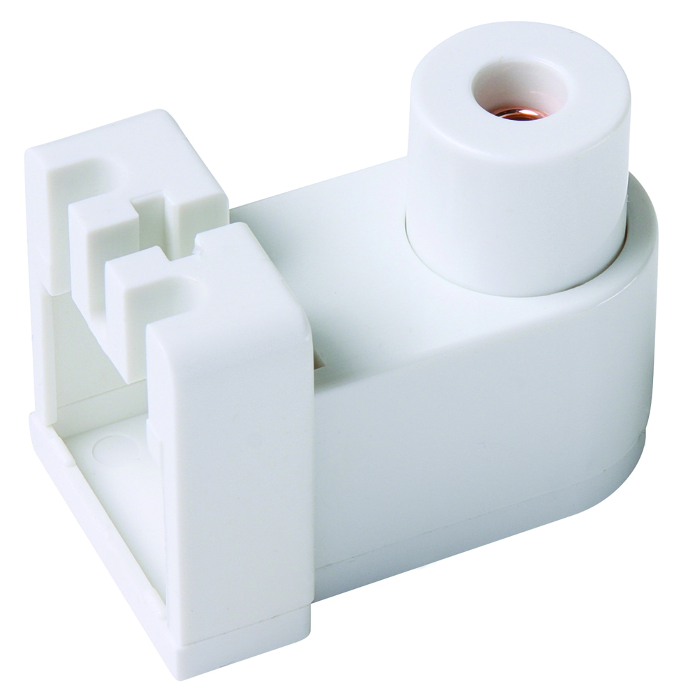 466 Fluorescent Lampholder, White