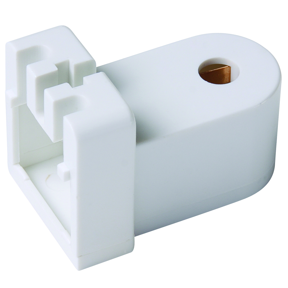 467 Fluorescent Lampholder, White