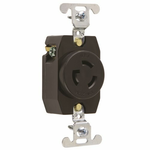 4760 Single Receptacle, 3-Wire, 15 Amp, 277V