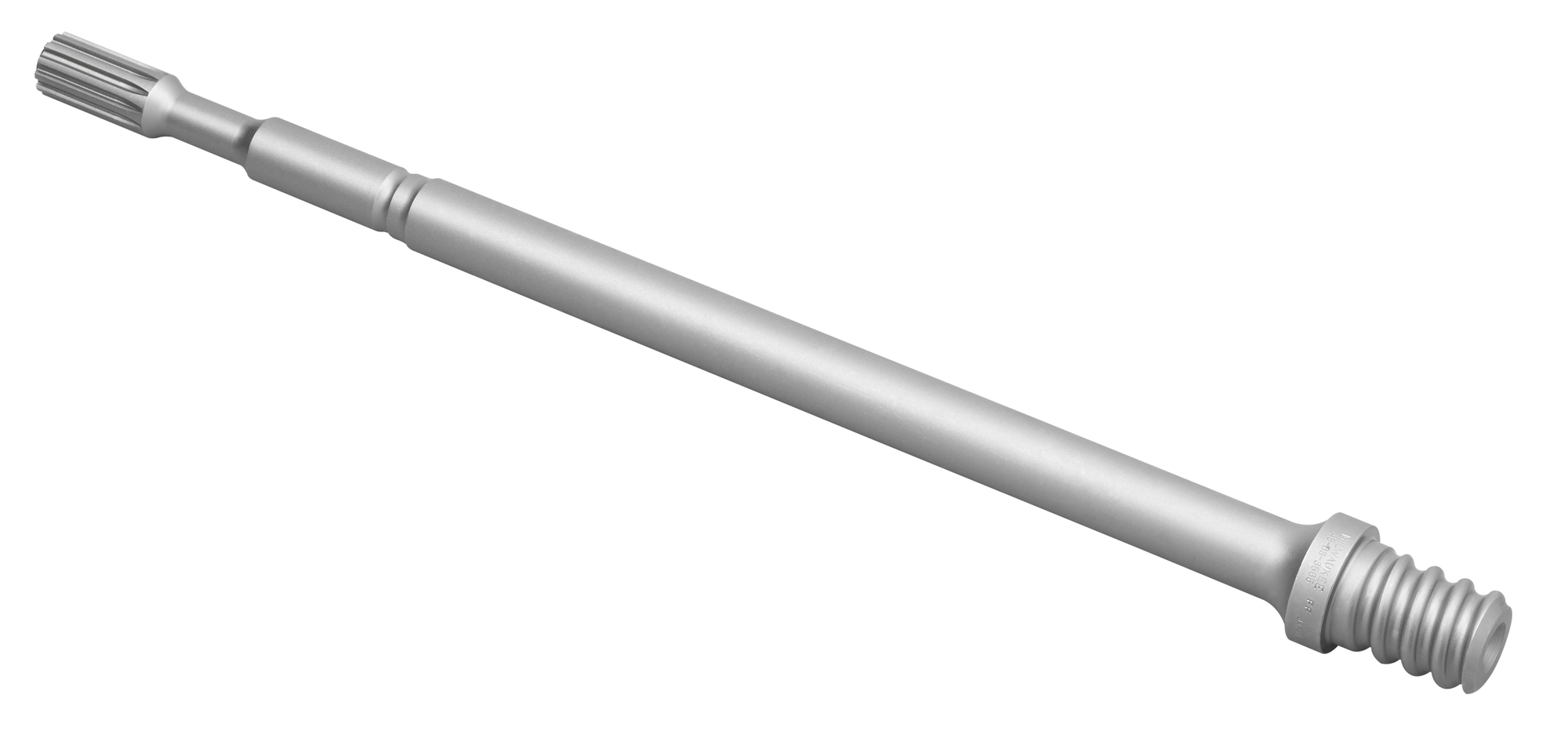 48-03-3540 Spline Adapter, For Use With 86658 5 to 6 in Thinwall Core Bit, 12 in OAL