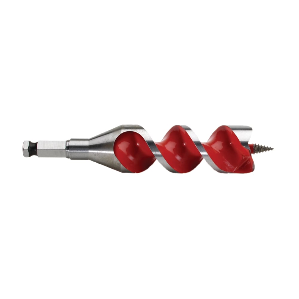 48-13-1250 Heavy Duty Solid Center Spur Auger Bit, 1-1/4 in Dia, 6-1/2 in OAL, 4 in L, 7/16 in Shank