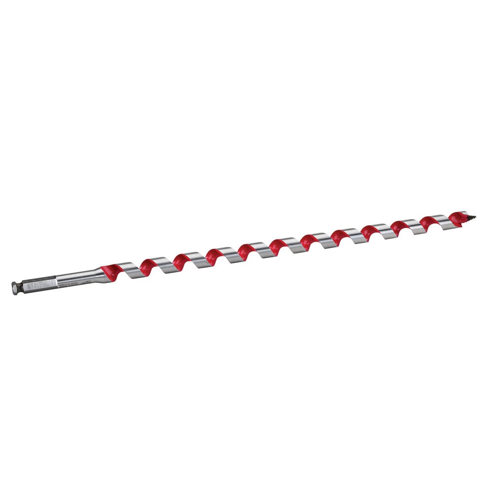 48-13-5680 Heavy Duty Solid Center Ship Auger Bit, 11/16 in Dia, 18 in OAL, 15 in L, 7/16 in Shank