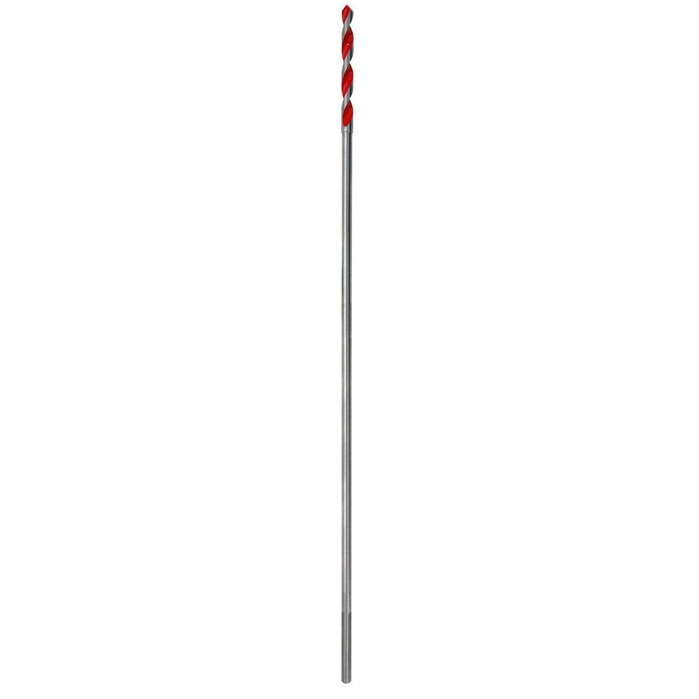48-13-7337 Extra Length General Purpose Heavy Duty Bellhanger Bit, 3/8 in Dia, 24 in OAL, 3/8 in Shank, Bright