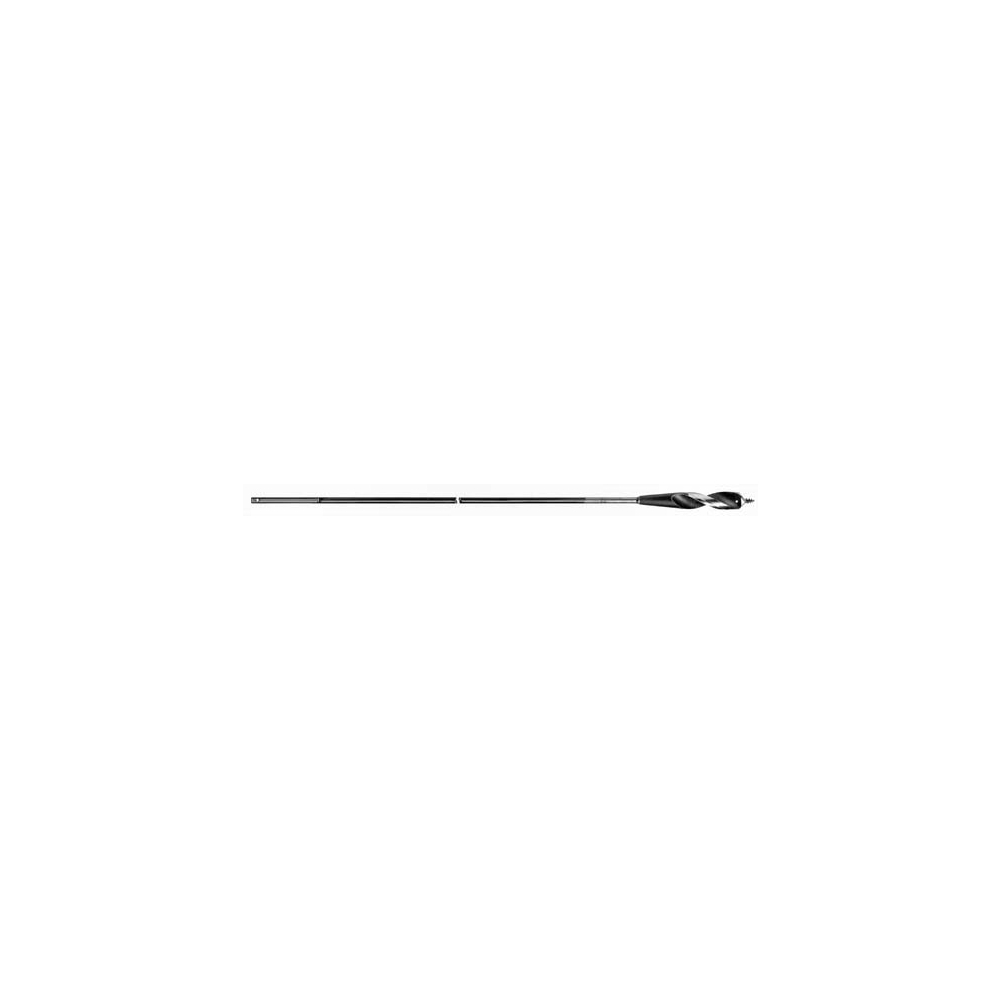 48-13-8337 Heavy Duty Cable Bit, 3/8 in Dia, 72 in OAL, 3/16 in Shank, Screw Point, Bright
