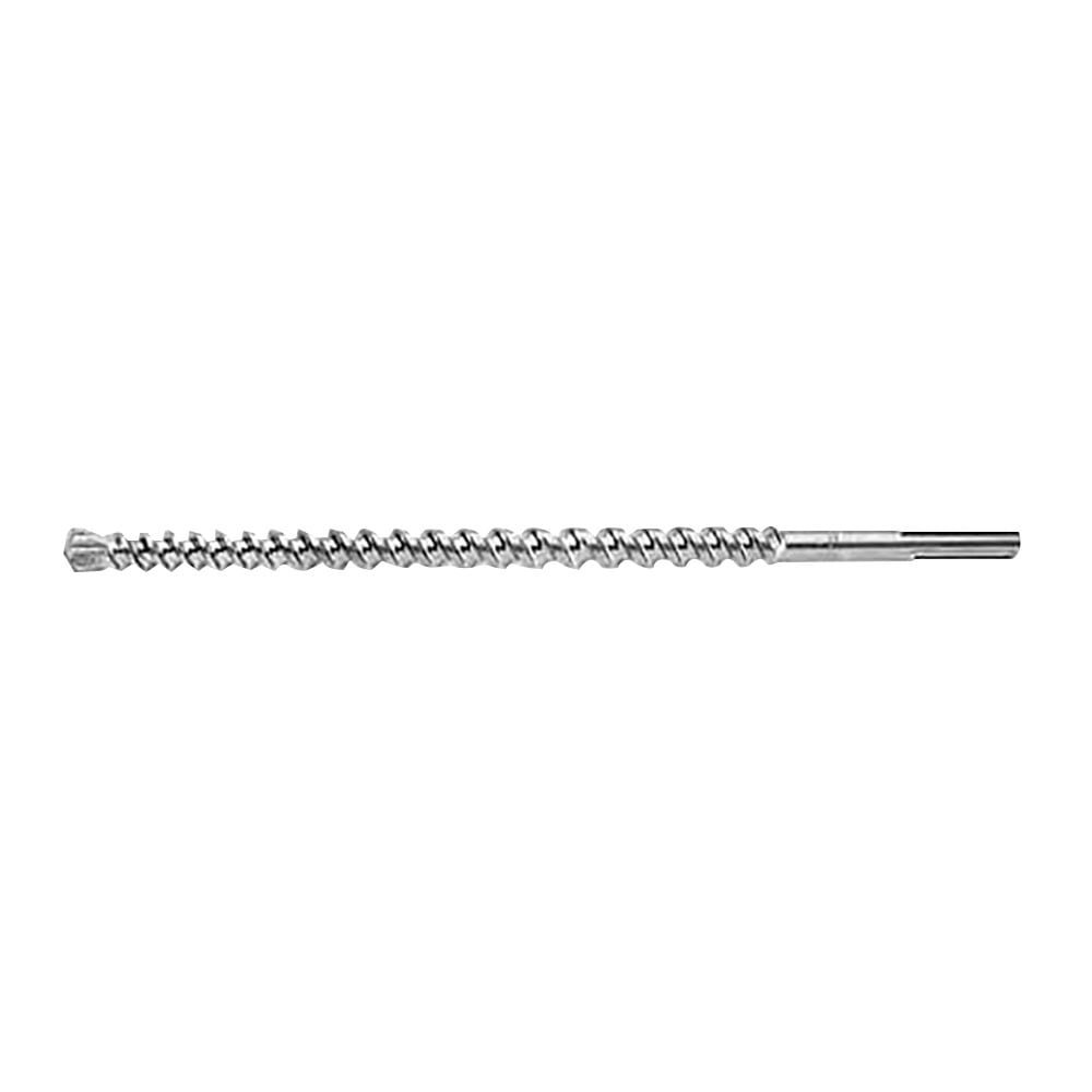 48-20-3936 MX4 4-Cutter Rotary Hammer Drill Bit, 3/4 in Drill Bit, 45/64 in, 31 in D Cutting, Carbide Cutting Edge, 36 in OAL