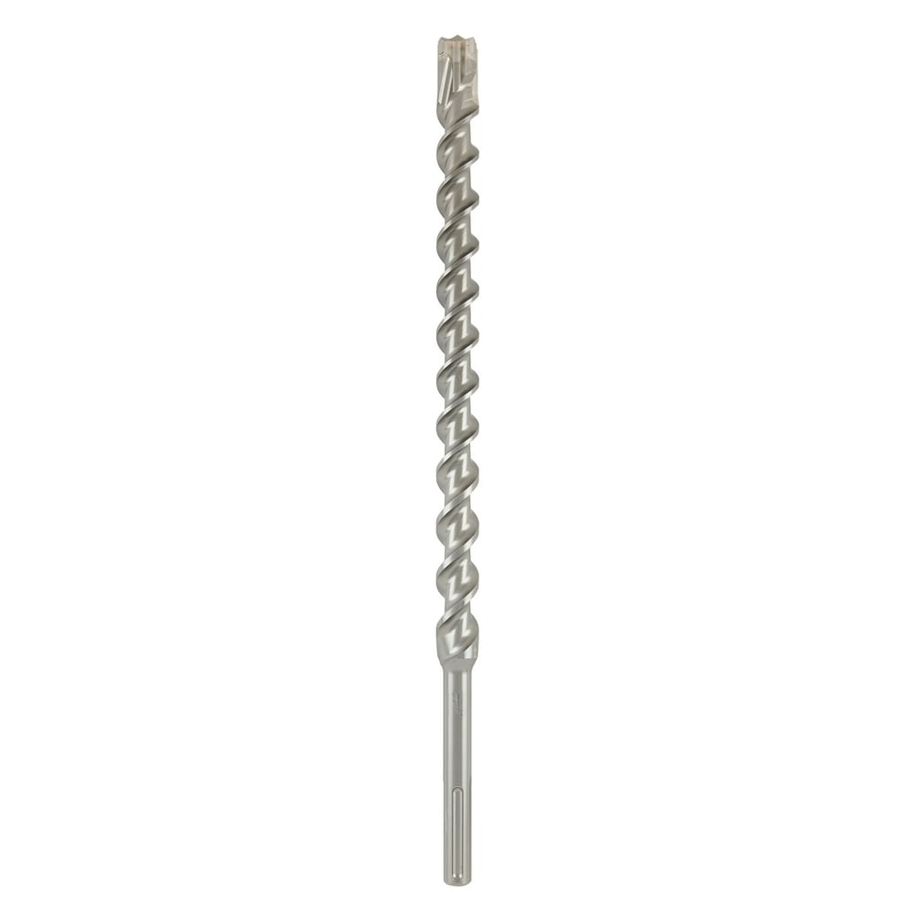 48-20-3974 4-Cutter Rotary Hammer Drill Bit, 1-1/4 in Drill Bit, 45/64 in SDS-Max Shank, 31 in D Cutting, Carbide Cutting Edge, 36 in OAL