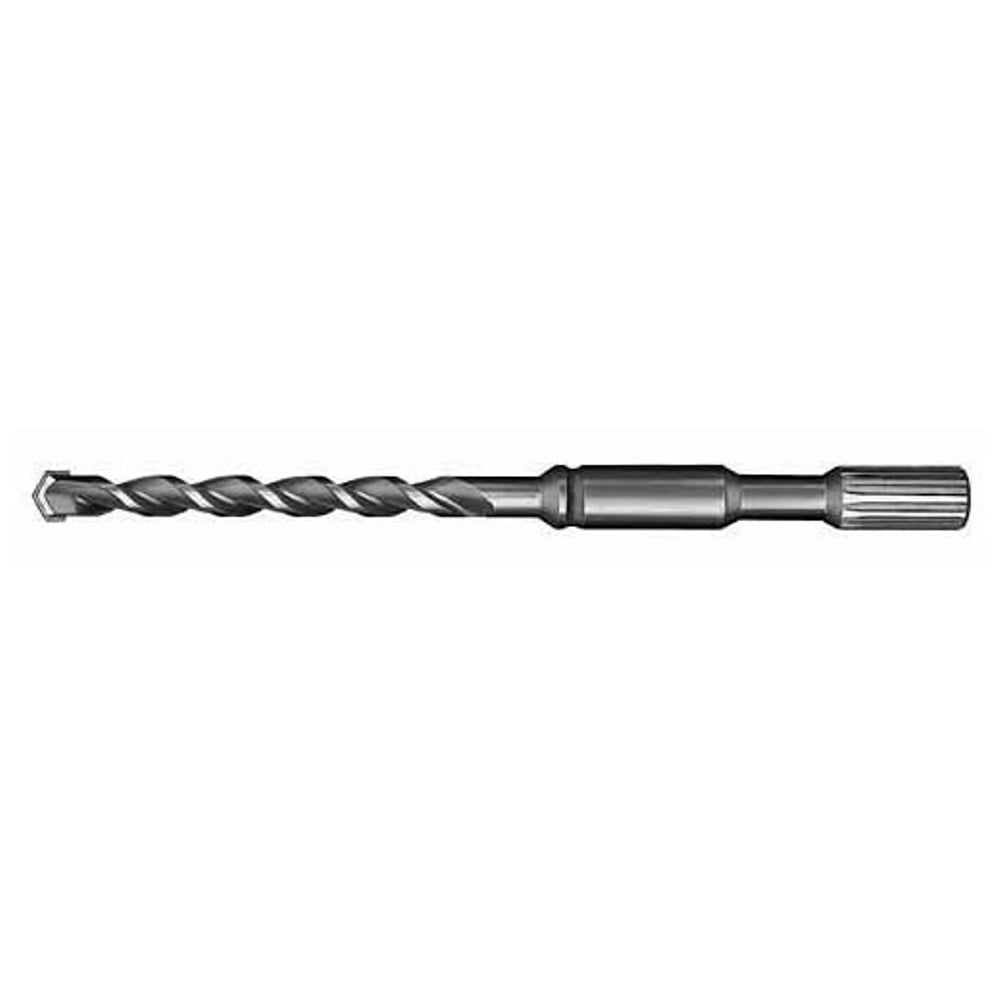 48-20-4050 2-Cutter Rotary Hammer Drill Bit, 1/2 in Drill Bit, 3/4 in Spline Shank, 4 in D Cutting, Carbide Cutting Edge, 10 in OAL