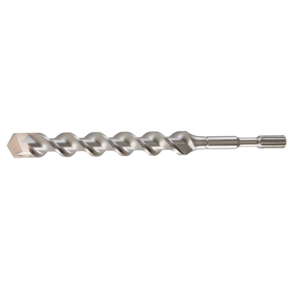 48-20-4151 2-Cutter Rotary Hammer Drill Bit, 1-1/2 in Drill Bit, 3/4 in Spline Shank, 16 in D Cutting, Carbide Cutting Edge, 22 in OAL
