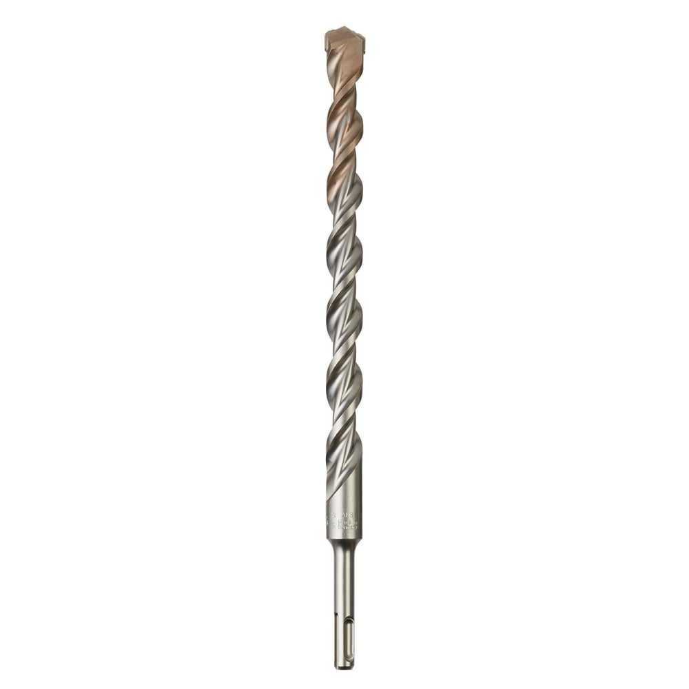 48-20-7065 M12 2-Cutter Heavy Duty Rotary Hammer Drill Bit, 3/4 in Drill Bit, 25/64 in SDS Shank, 10 in D Cutting, Carbide Cutting Edge, 12 in OAL