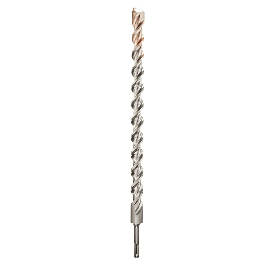 48-20-7085 M12 2-Cutter Heavy Duty Rotary Hammer Drill Bit, 1 in Drill Bit, 25/64 in SDS Shank, 16 in D Cutting, Carbide Cutting Edge, 18 in OAL