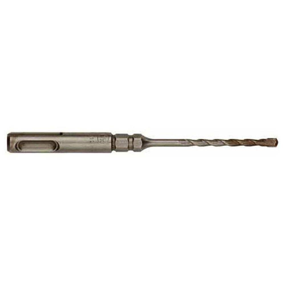 48-20-7092 2-Cutter Heavy Duty Rotary Hammer Drill Bit With Hex Shoulder, 3/16 in Drill Bit, 1/4 in SDS Shank, 4 in D Cutting, Carbide Cutting Edge, 7 in OAL