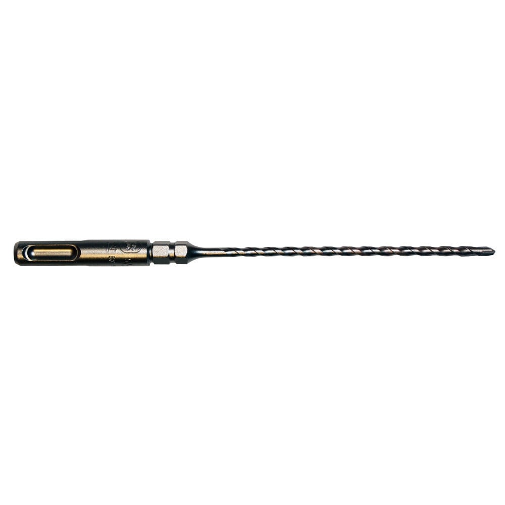 48-20-7096 Tapcon 2-Cutter Rotary Hammer Drill Bit With 1/4 in Hex Shoulder, 5/32 in Drill Bit, 25/64 in SDS Shank, 3 in D Cutting, Carbide Cutting Edge, 6 in OAL