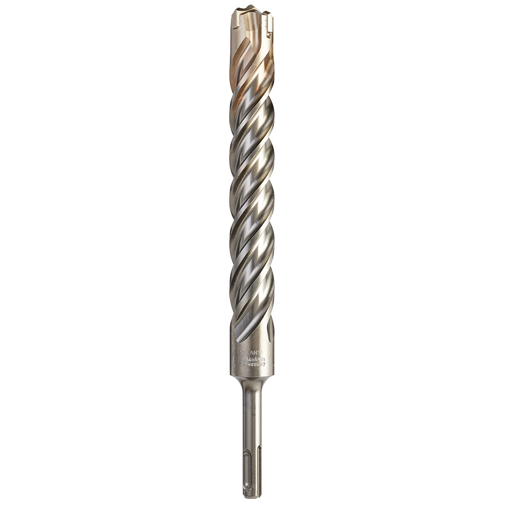 48-20-7240 MX4 4-Cutter Rotary Hammer Drill Bit, 1 in Drill Bit, 25/64 in, 8 in D Cutting, Carbide Cutting Edge, 10 in OAL