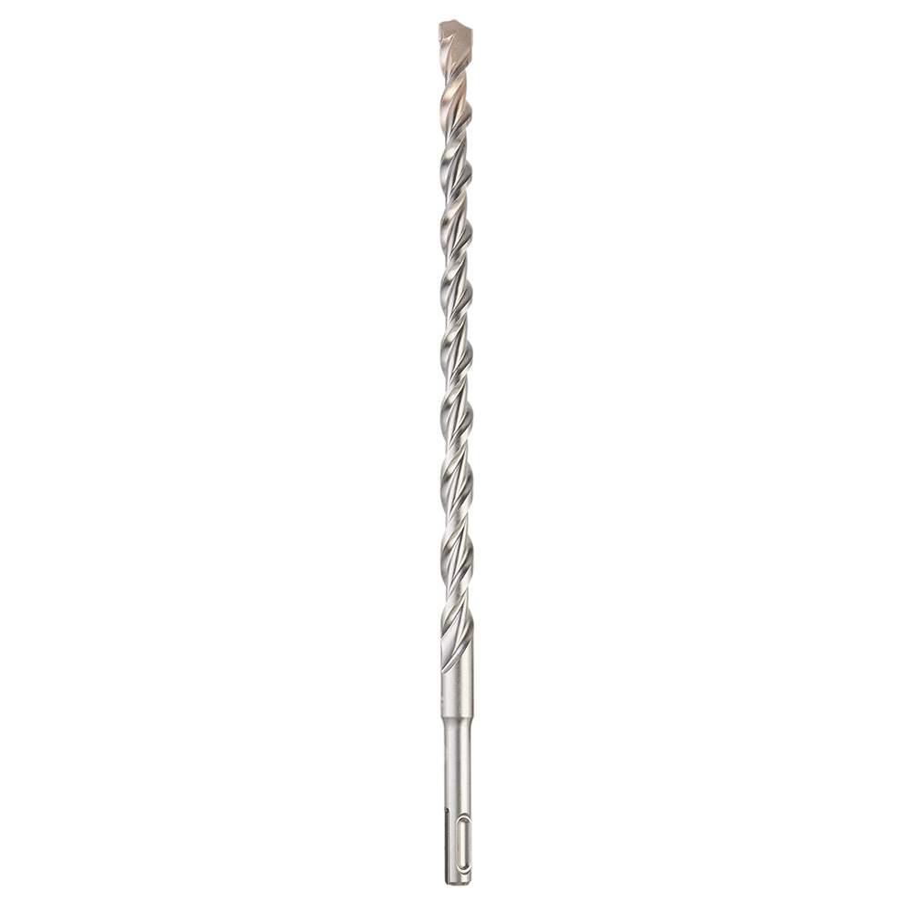 48-20-7454 M12 2-Cutter Single Tip Rotary Hammer Drill Bit, 3/8 in Drill Bit, SDS-Plus Shank, 10 in D Cutting, Carbide Cutting Edge, 12 in OAL