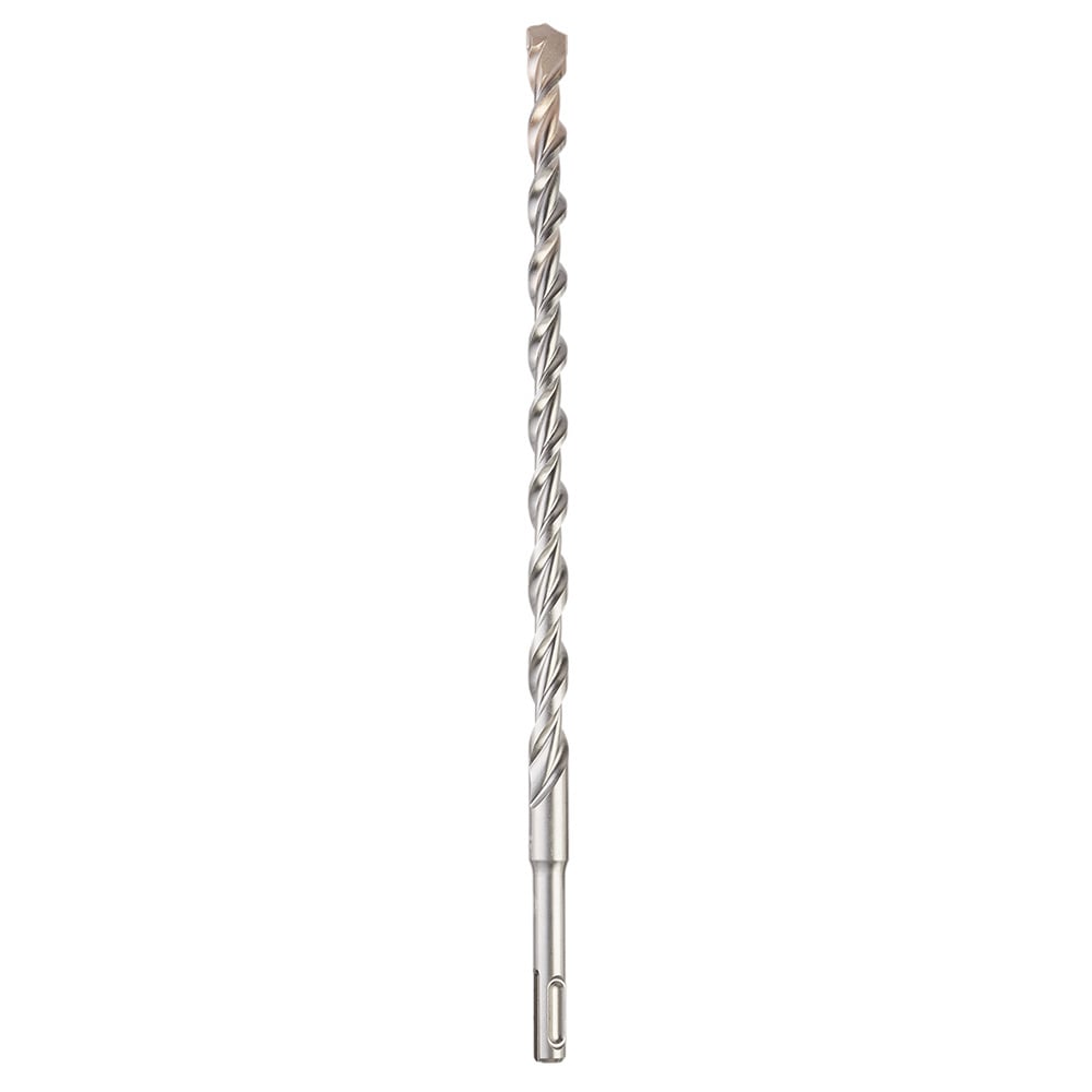 48-20-7457 M12 2-Cutter Rotary Hammer Drill Bit, 3/8 in Drill Bit, 25/64 in SDS-Plus Shank, 16 in D Cutting, Carbide Cutting Edge, 18 in OAL