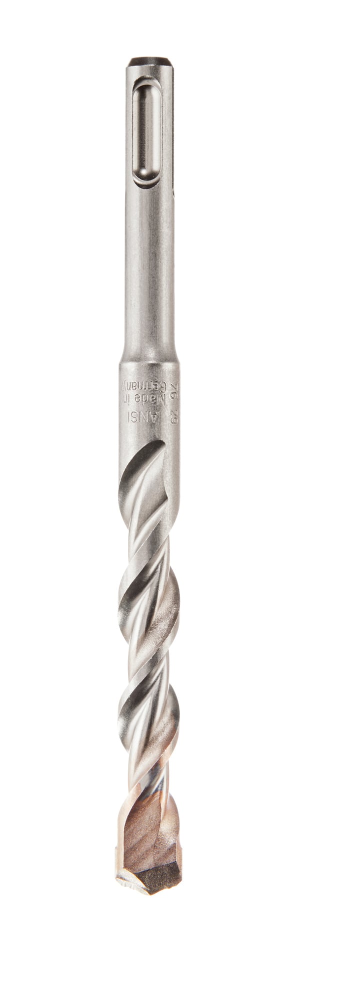 48-20-7481 M12 2-Cutter Single Tip Rotary Hammer Drill Bit, 9/16 in Drill Bit, 25/64 in SDS-Plus Shank, 4 in D Cutting, Carbide Cutting Edge, 6-1/2 in OAL