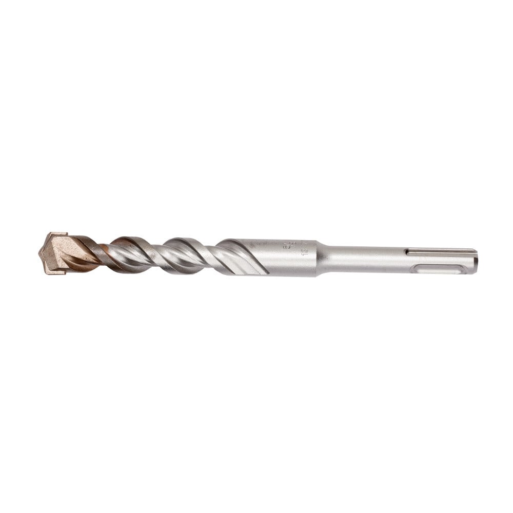 48-20-7601 M12 2-Cutter Single Tip Rotary Hammer Drill Bit, 5/8 in Drill Bit, SDS-Plus Shank, 4 in D Cutting, Carbide Cutting Edge, 6 in OAL