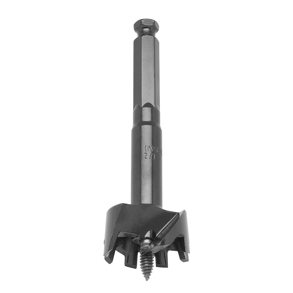 48-25-1502 Heavy Duty Standard Self-Feed Bit, 1-1/2 in Dia, 6 in OAL, 7/16 in Shank