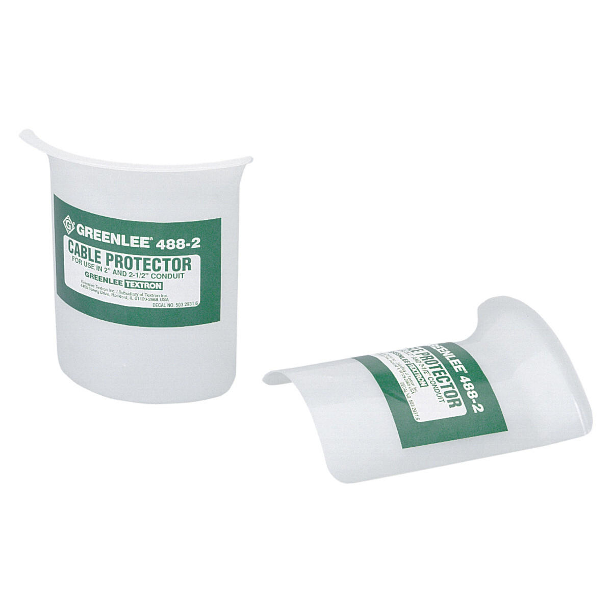 488-2 Cable Protector, 2 to 2-1/2 in, Nylon