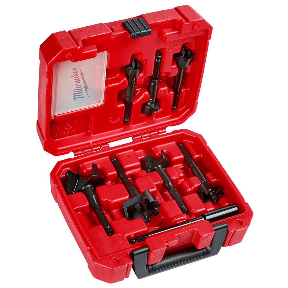 49-22-0130 Stringer Bead Contractors Selfeed Bit Kit, 7 Pieces, Alloy Steel