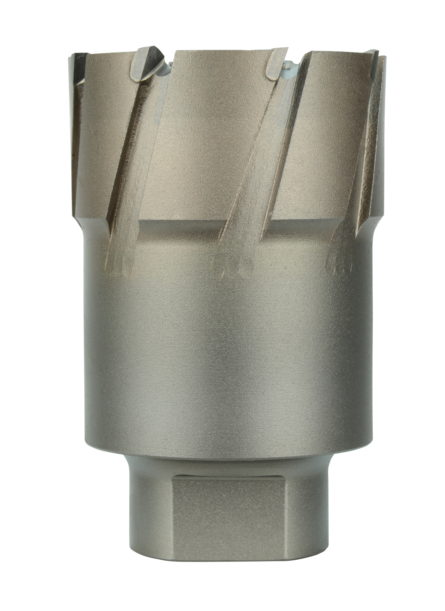 49-57-2870 Annular Cutter, 2-7/8 in Dia Cutter, 2 in D Cutting, Uncoated, Threaded Shank