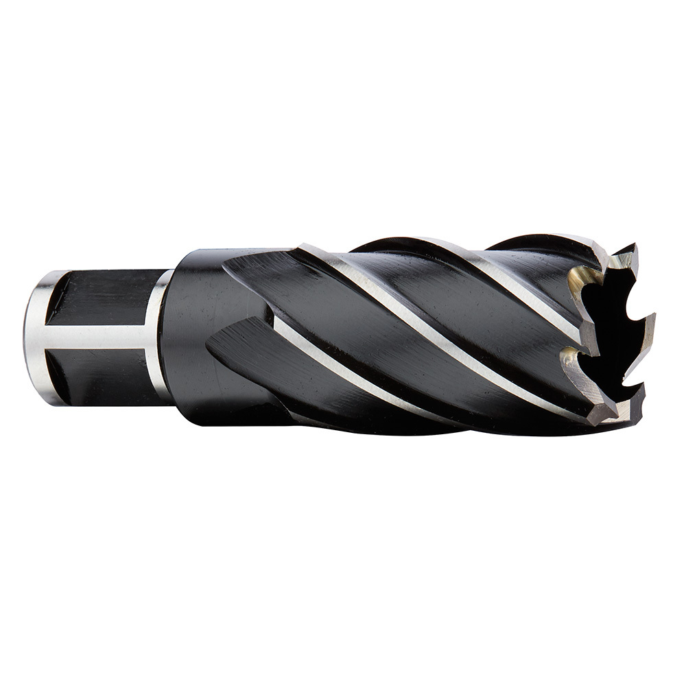 49-59-2089 Annular Cutter, 7/8 in Dia Cutter, 2 in D Cutting, HSS, Black Oxide, Weldon Shank