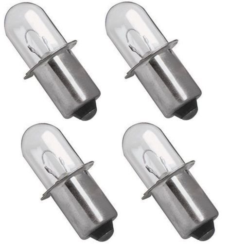 49-81-0030 Replacement Work Light Bulb, 10.8 W, Incandescent Bulb, Miniature Flanged Base, Blunt Tip Shape