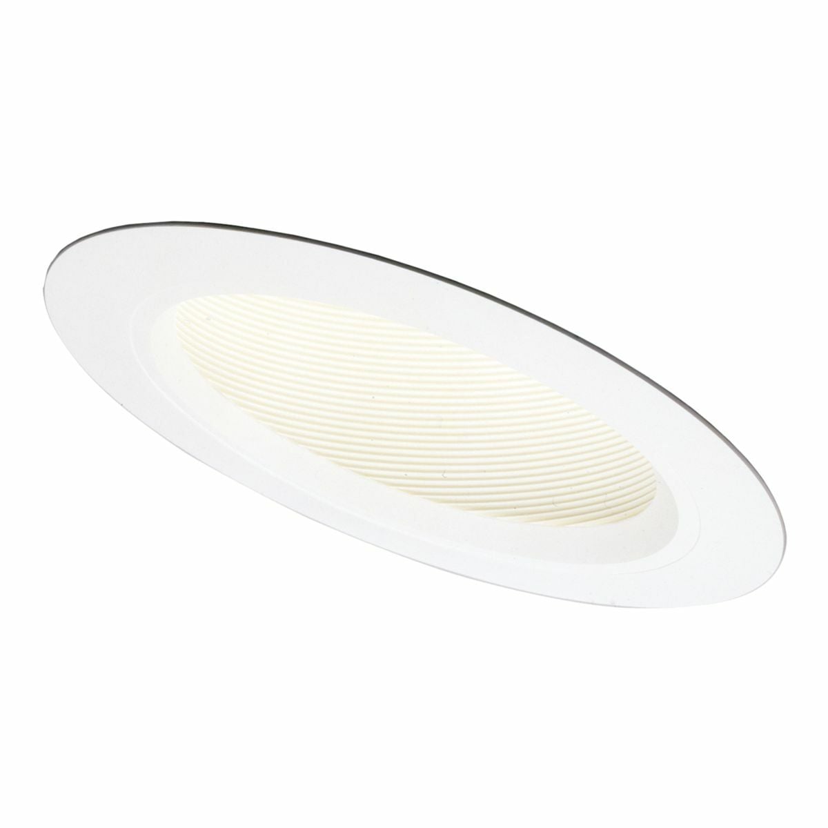498W Halo Circle Slope Ceiling Lighting Trim, 6 in ID x 7-7/8 in OD, LED Lamp, For Use With H645, HL6 LED and H47 Housing, Metal