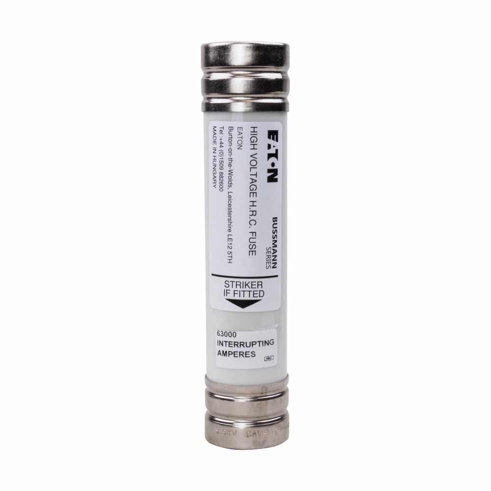 5.5CAVH1E CAV British Style Potential Transformer Fuse, 1 A, 5.5 kV, 63 kA Interrupt, Class: E, Cartridge Body