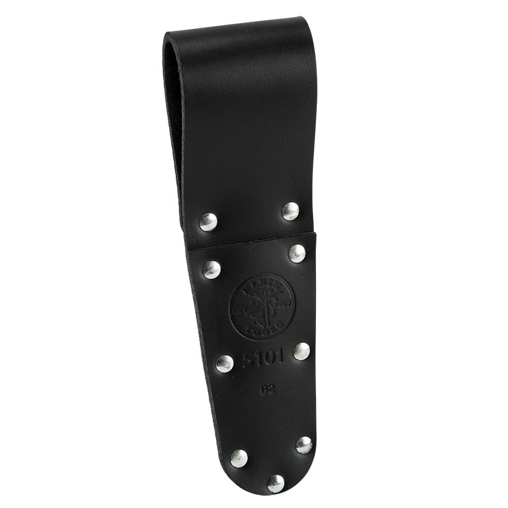 5101 1-Pocket Slotted Scissor Holder Tunnel, Leather, Black