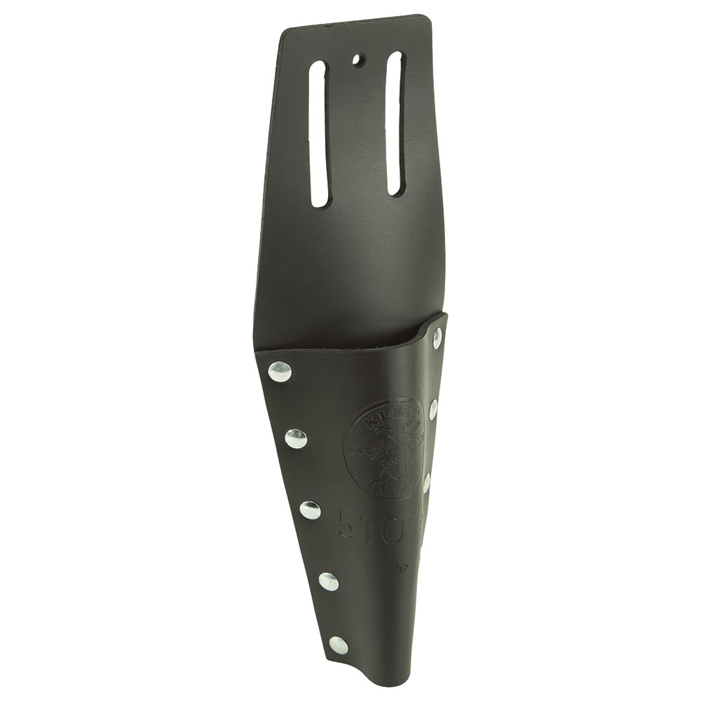 5107-9 1-Pocket Slotted Pliers Holder, Leather, Black