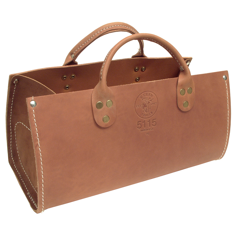5115 Tote Bag, Leather, Brown