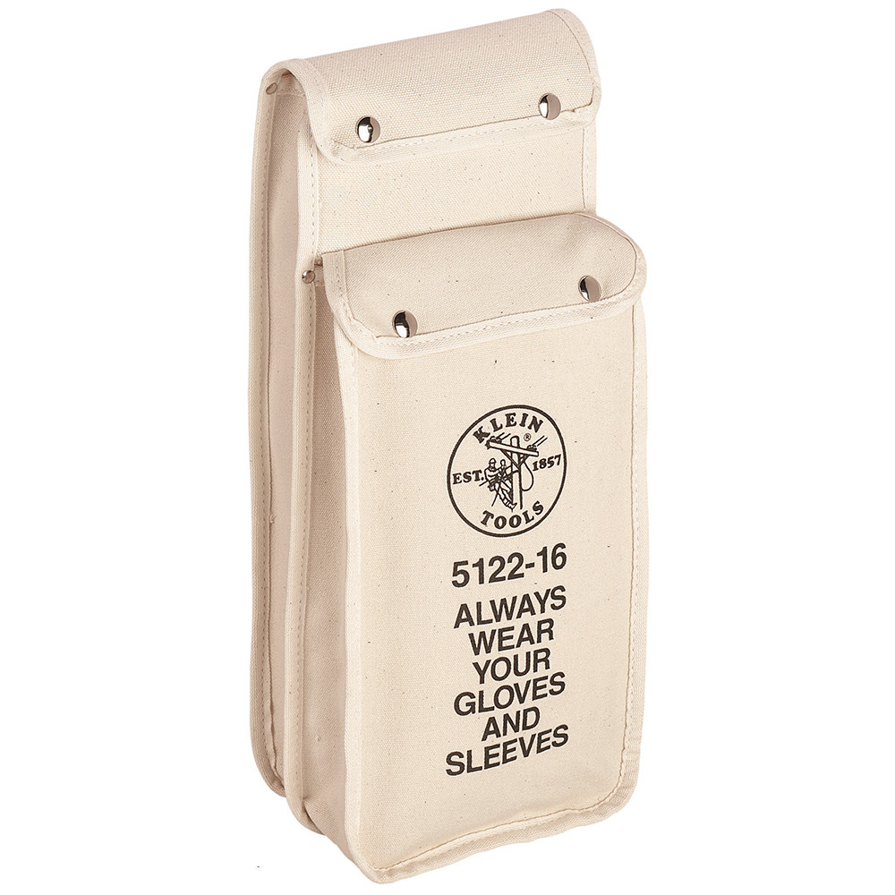 5122-18 Combination Glove and Sleeve Bag, #4 Canvas, White