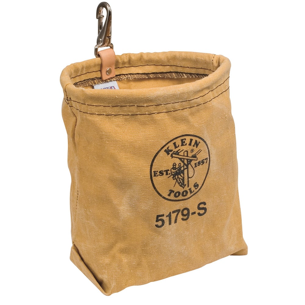5179S Water Repellent Tool Pouch, Canvas, Tan