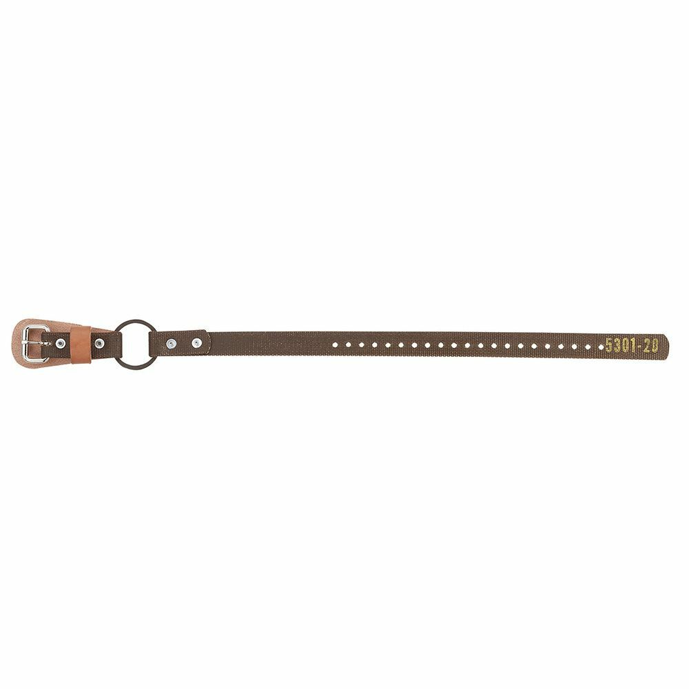 5301-20 Ankle Strap, For Use With Pole and Tree Climbers, 24 in L x 1 in W, Nylon